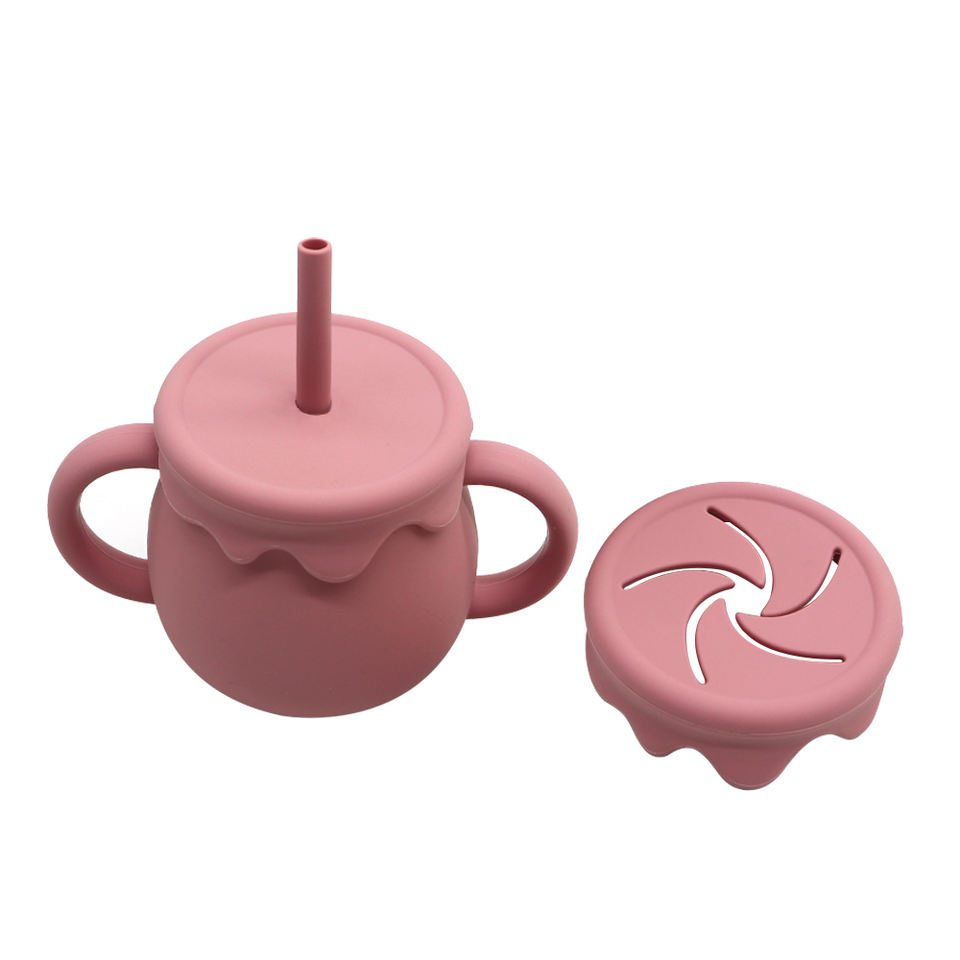 BPA Free Silicone Baby Feeding Tableware Set Details 2