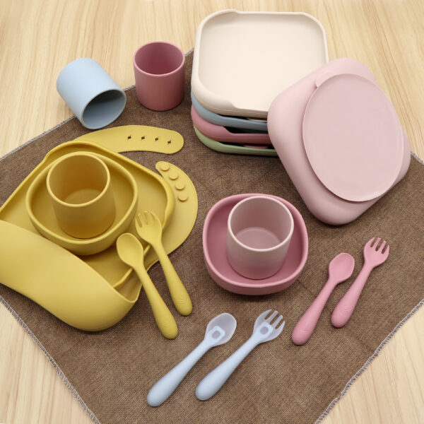 Silicone Baby Bowl Set 4