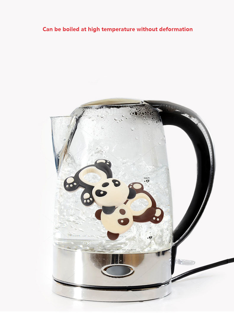 Adorable Baby Panda Silicone Teether 6