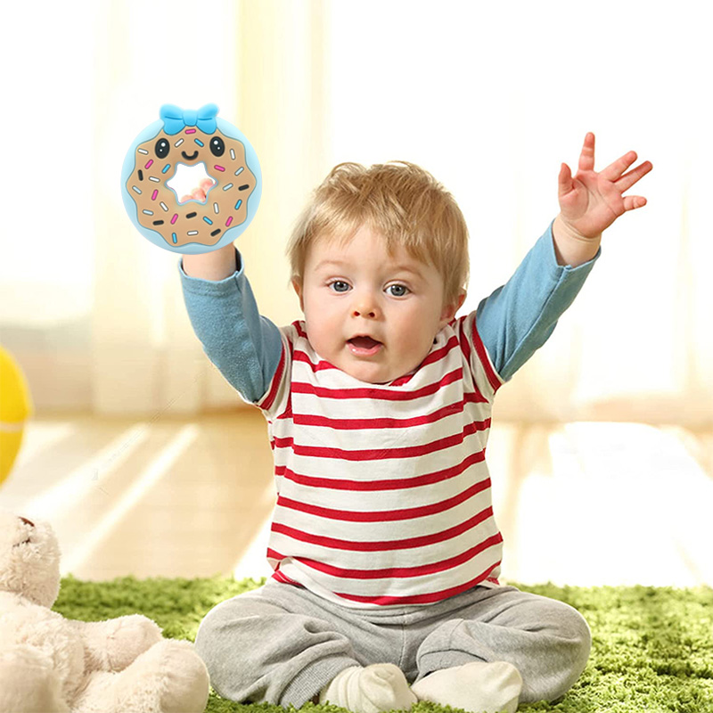 Donuts Silicone Teether for Babies 11