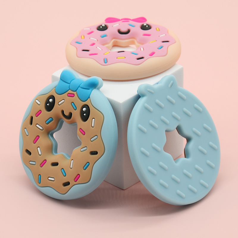 Donuts Silicone Teether for Babies 5