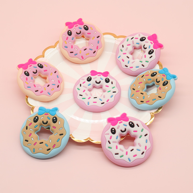 Donuts Silicone Teether for Babies 7