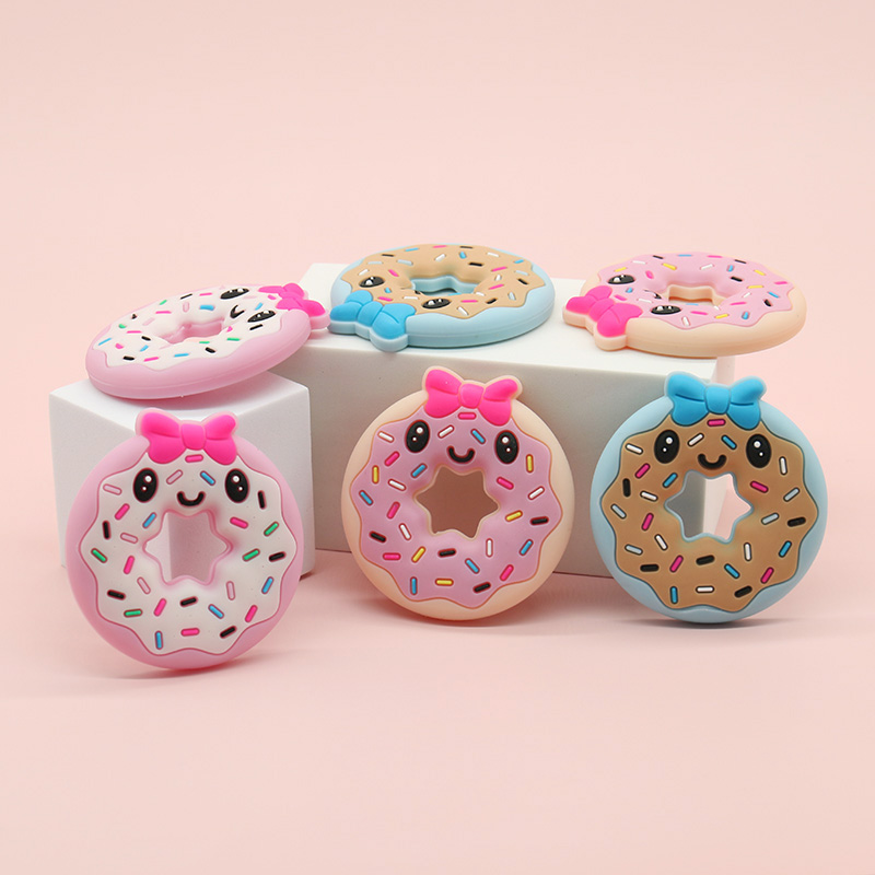 Donuts Silicone Teether for Babies 8