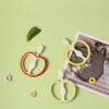 New Non Toxic Silicone Apple Teether for Babies 2