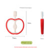 New Non Toxic Silicone Apple Teether for Babies 8.translated