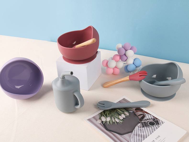 silicone feeding tableware 1